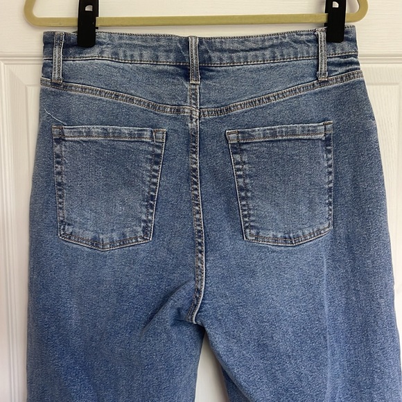 Wild Fable super high-rise straight jeans medium wash - Picture 5 of 8
